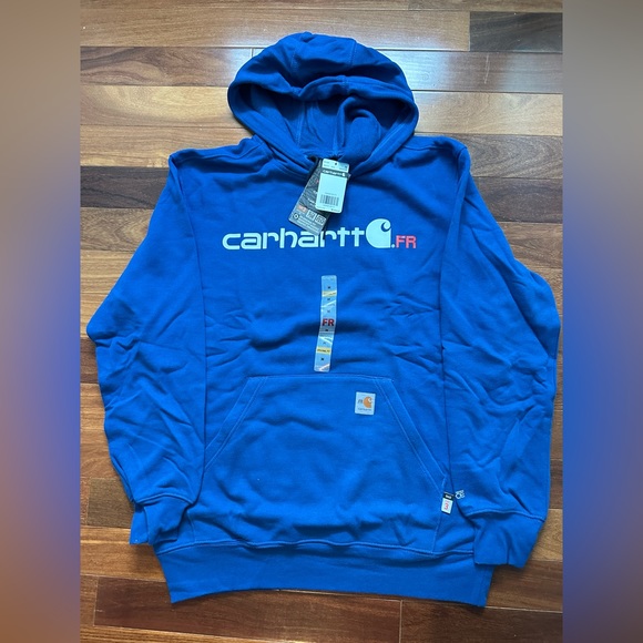 New Carhartt FR Flame Resistant Force Midweight Hoodie Sweatshirt for Men - Picture 1 of 5